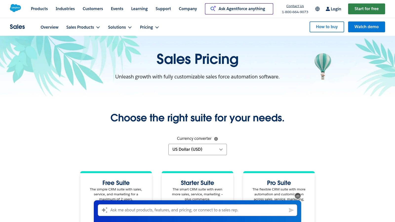 Salesforce Starter Suite (Sales Cloud)