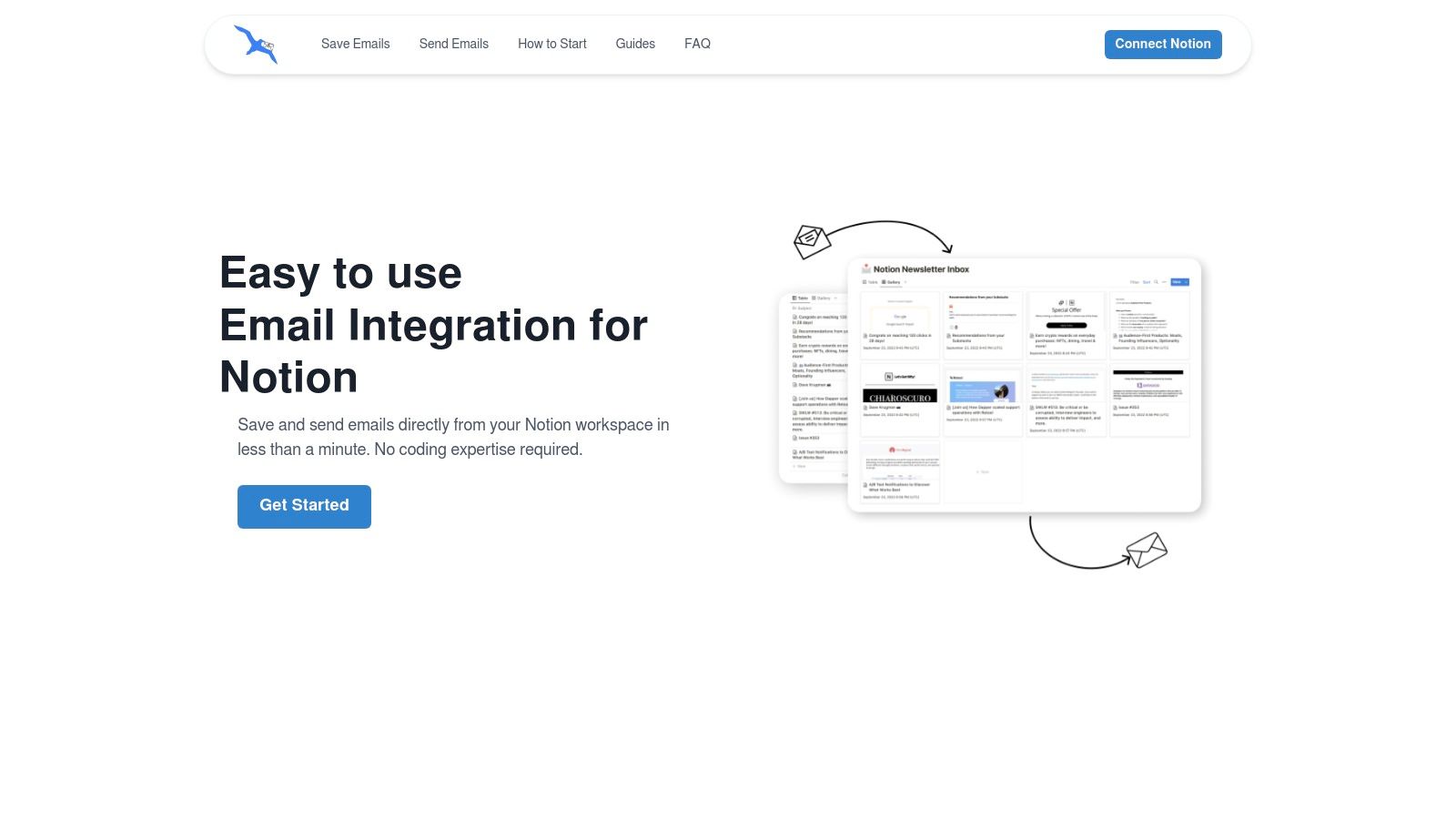 NotionSender: Best for Integrating Email into Project management Workflows
