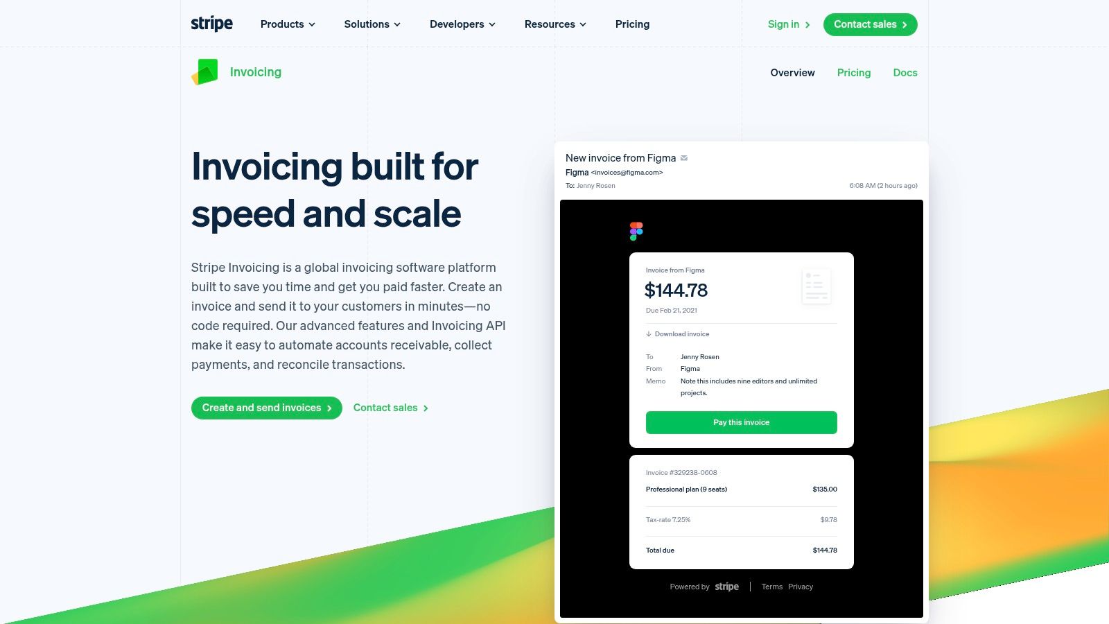 Stripe Invoicing
