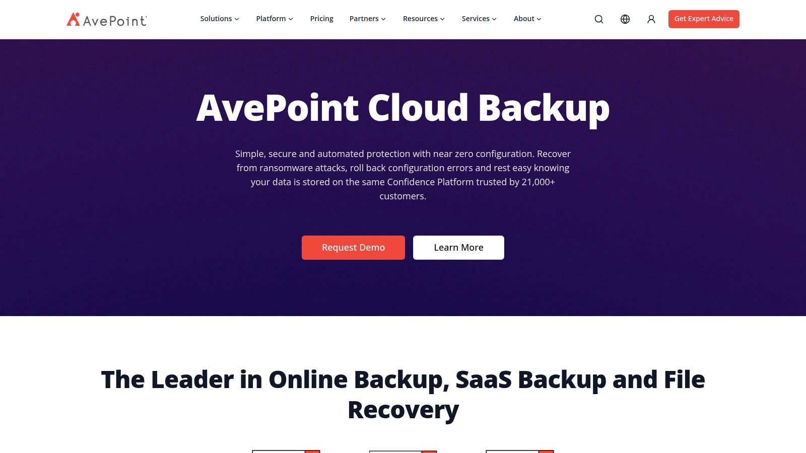 AvePoint Cloud Backup