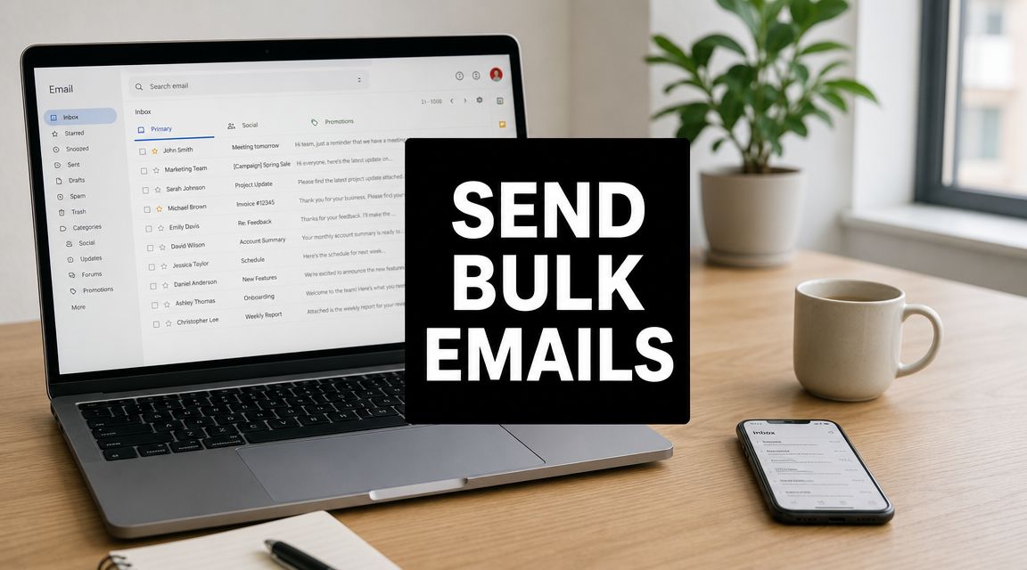 How To Send Bulk Emails Effectively In 2026