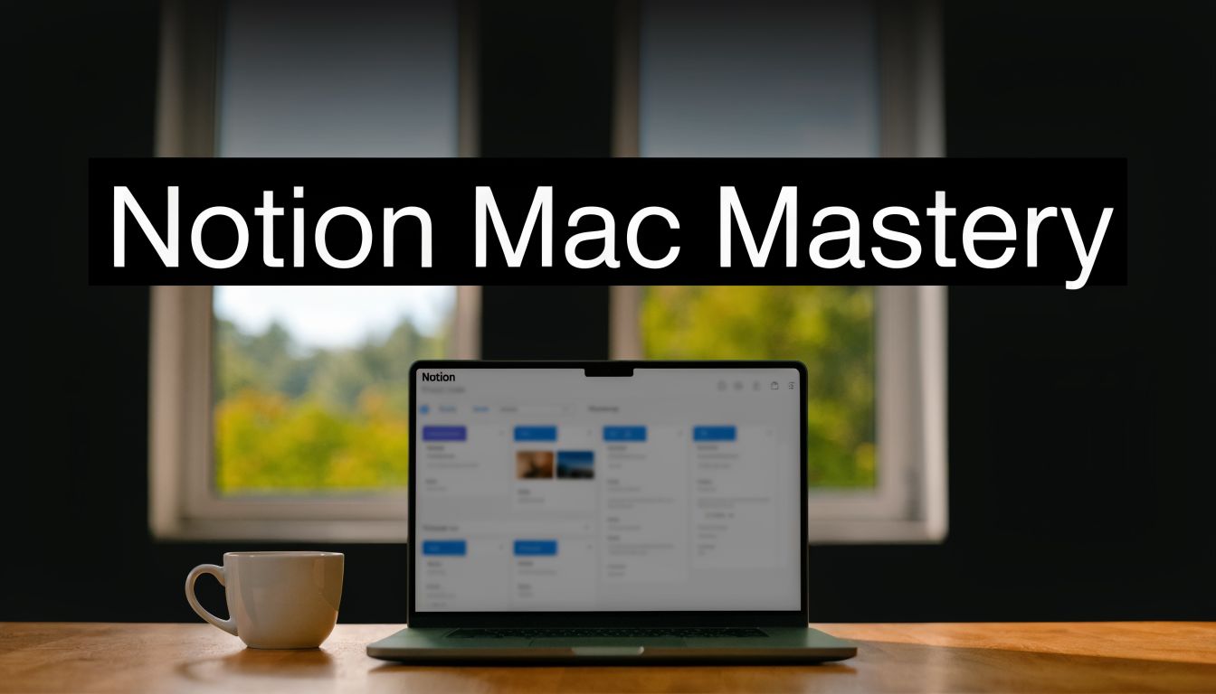Notion App Mac: Master Your Workflow in 2026