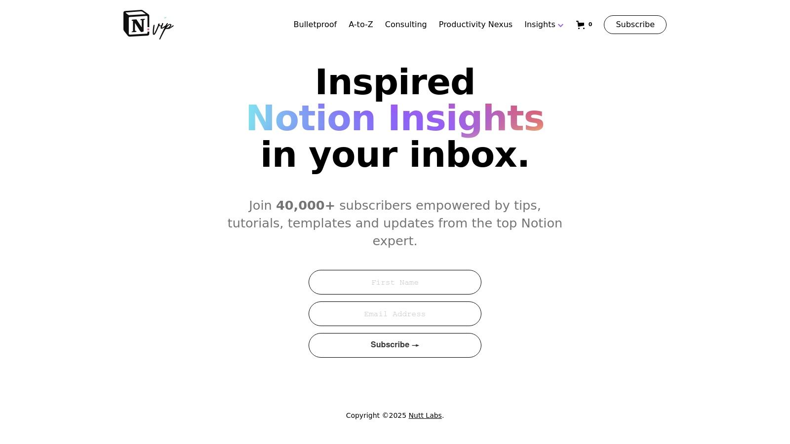 Notion VIP