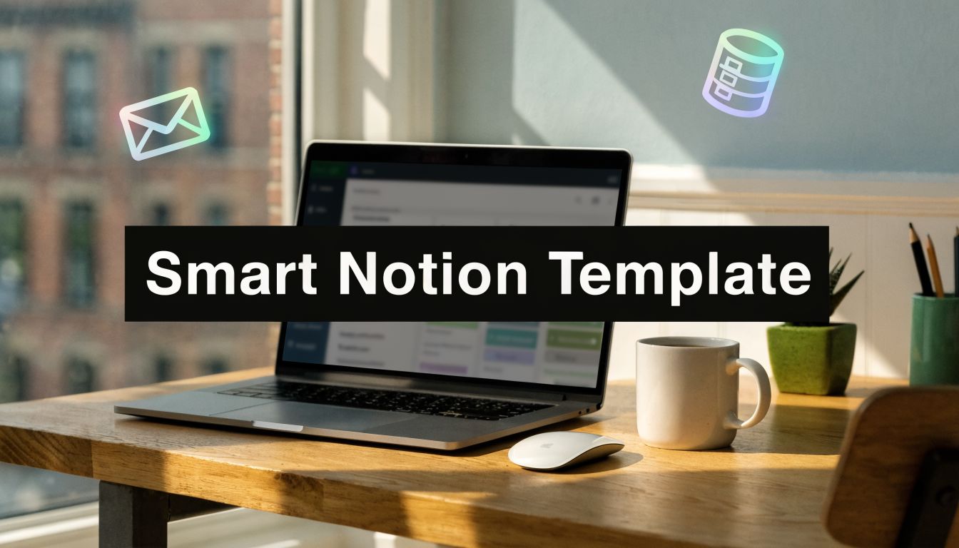 Notion Database Template: An Automation Workflow Guide