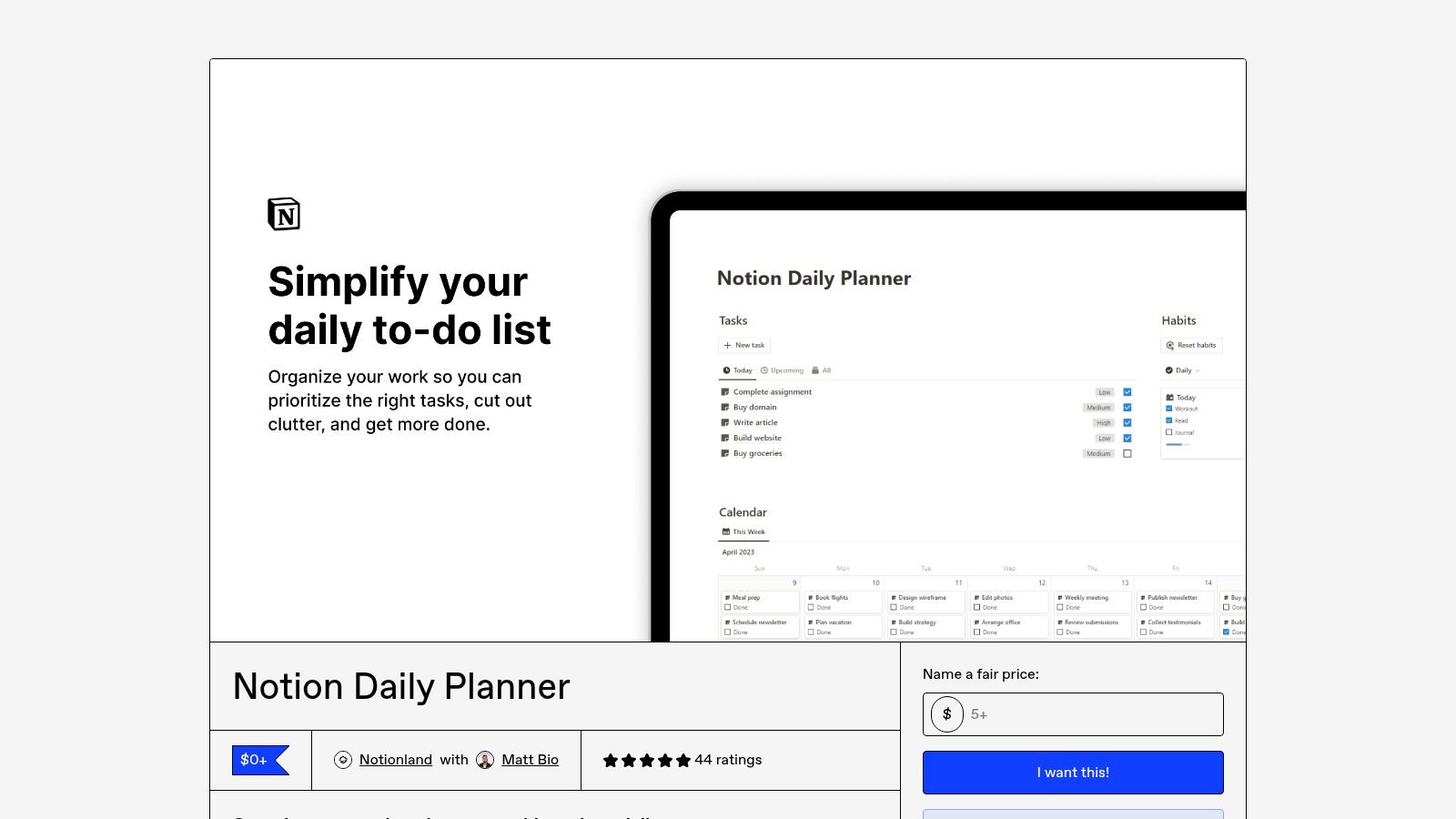 Gumroad – Notion creator storefronts