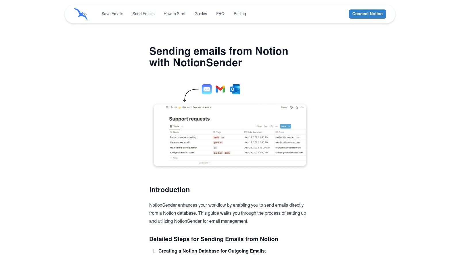 Screenshot from https://www.notionsender.com/blog/sending-emails-from-notion