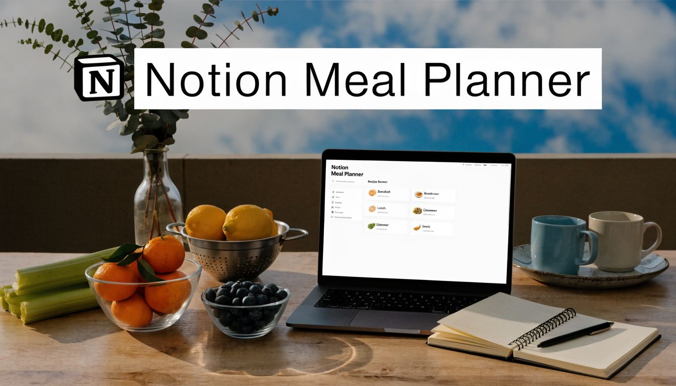 Build the Ultimate Notion Meal Planner