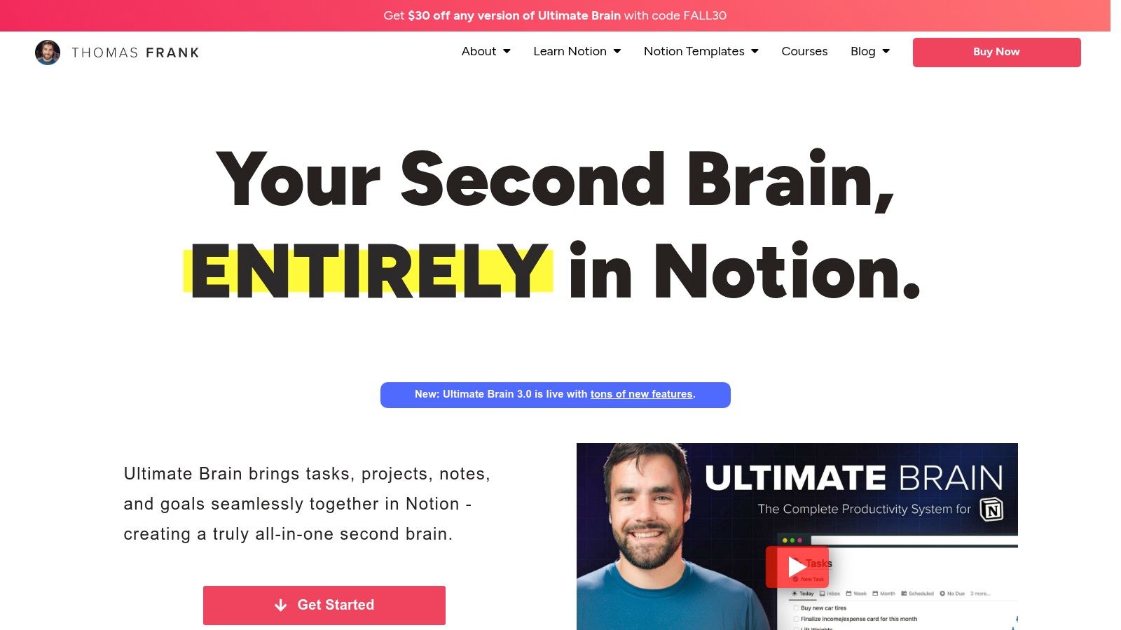 Thomas Frank (Ultimate Brain, Creator’s Companion)