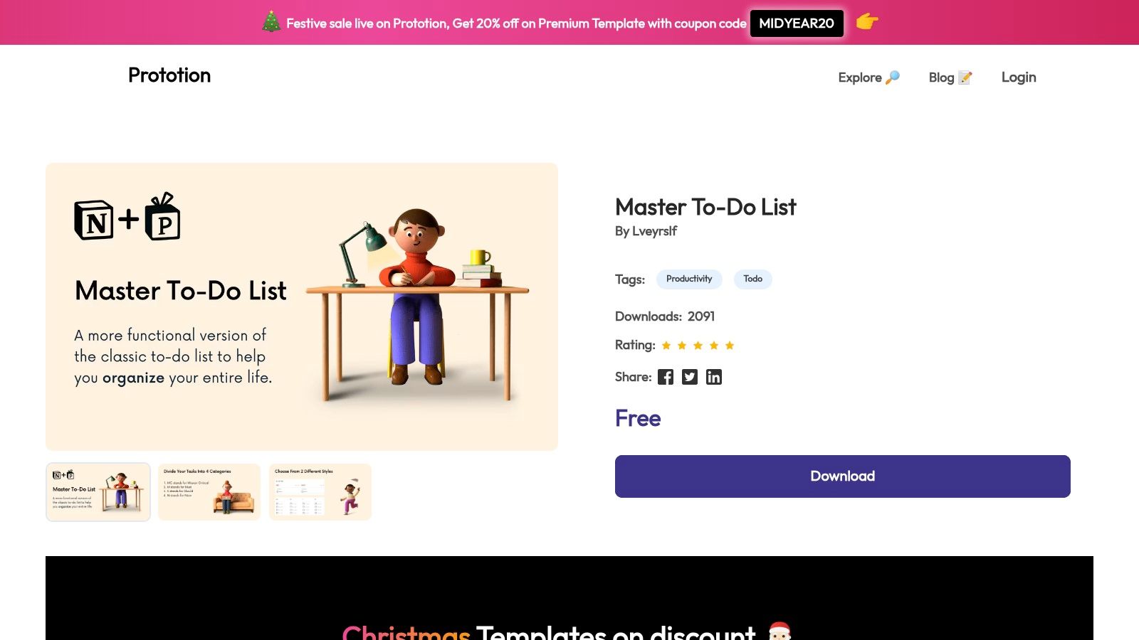 Prototion - Master To‑Do List