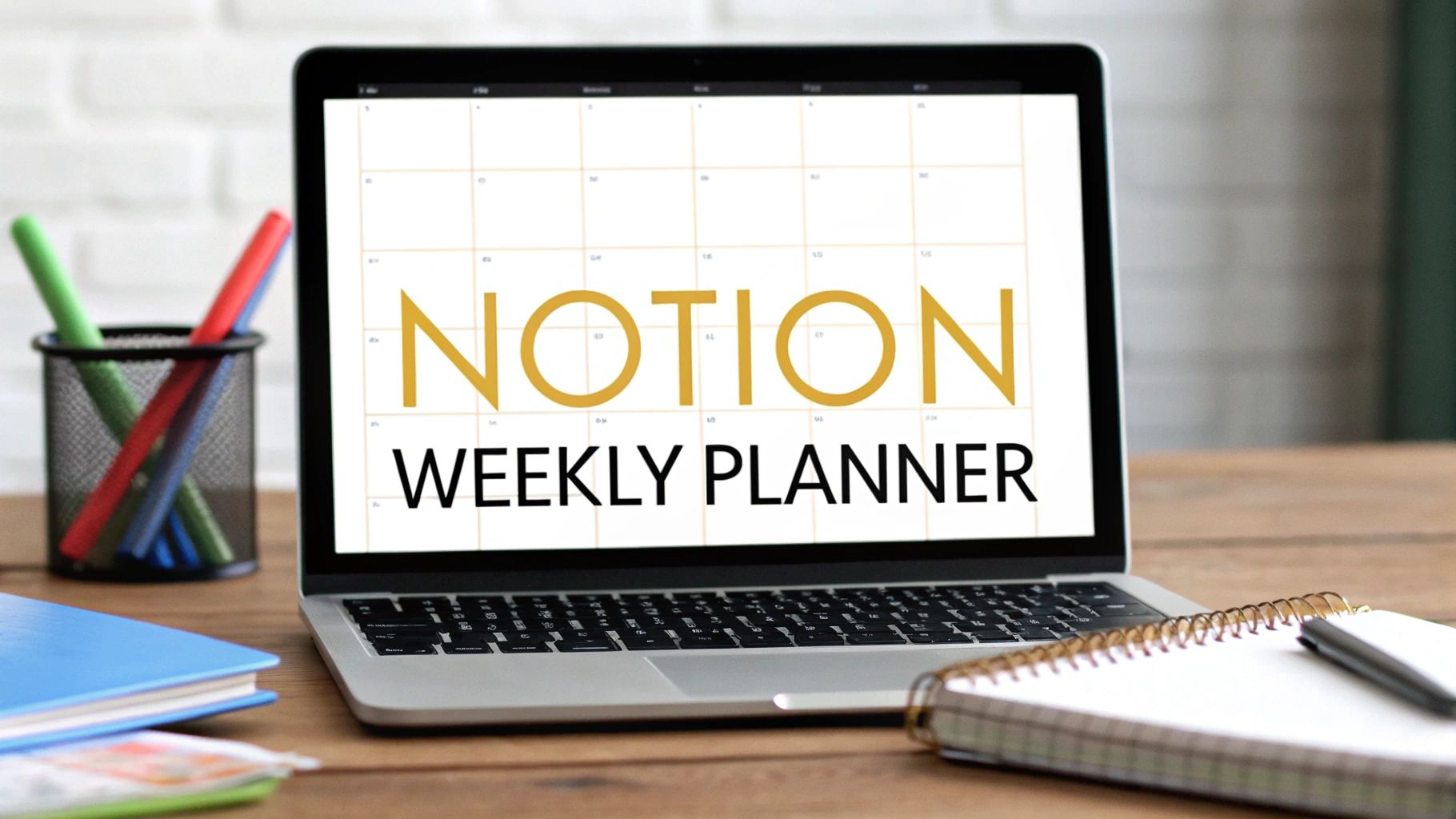 Build a Notion Weekly Planner That Actually Works