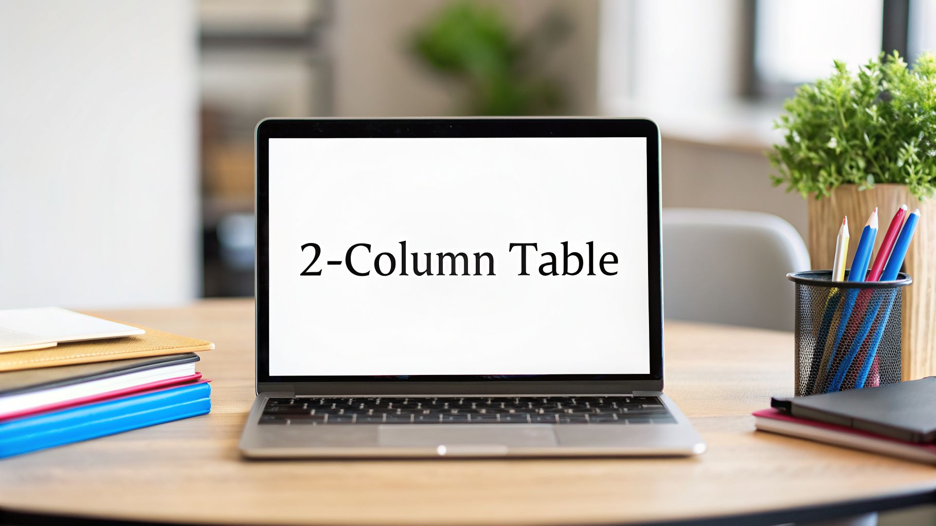 Master Your Workflow with a Notion Table with 2 Columns